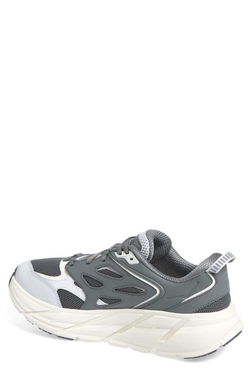 Hoka Clifton L Walking Sneaker In Gray
