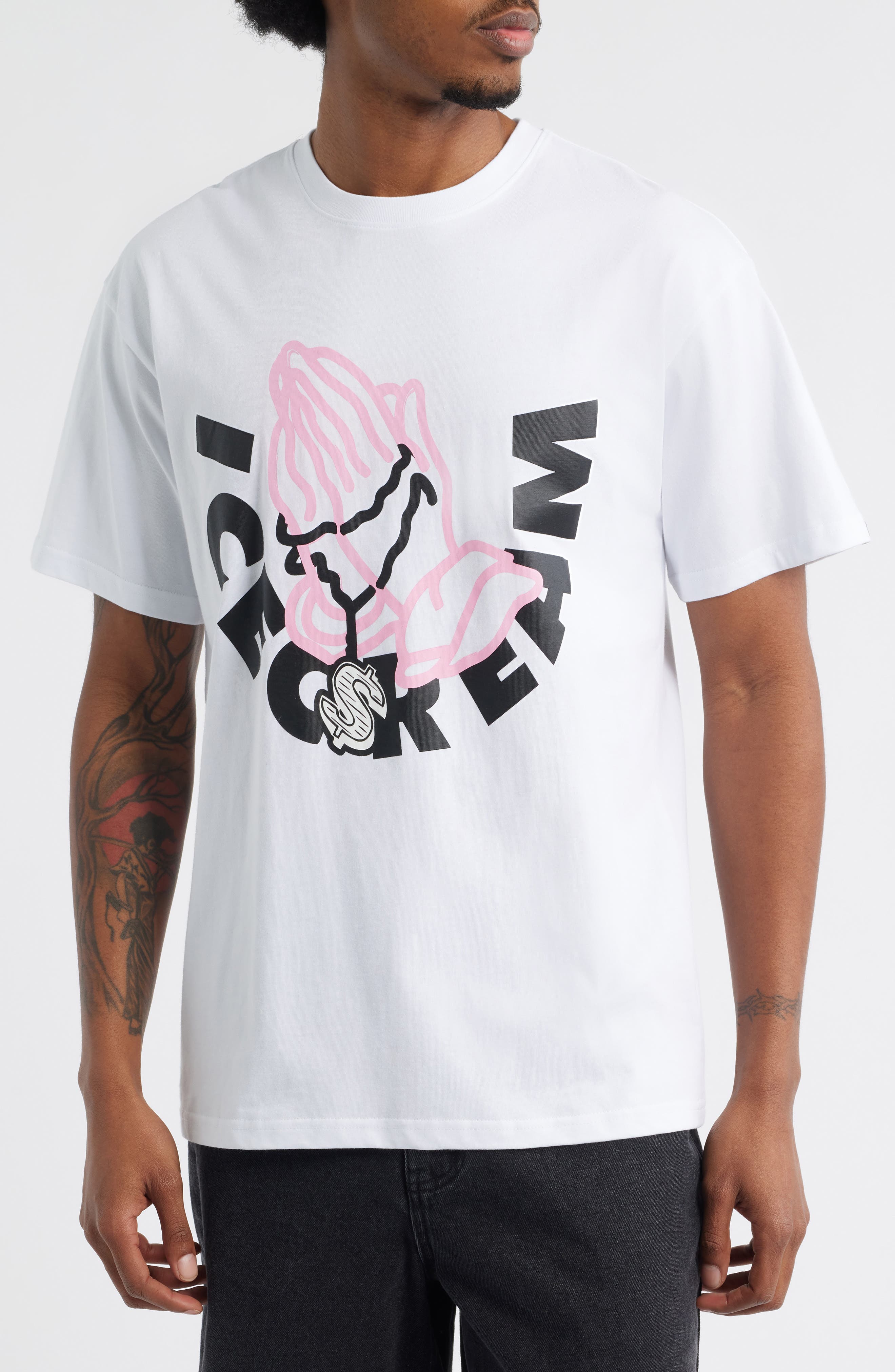 And Then You Pray for Me Cotton Graphic T-Shirt