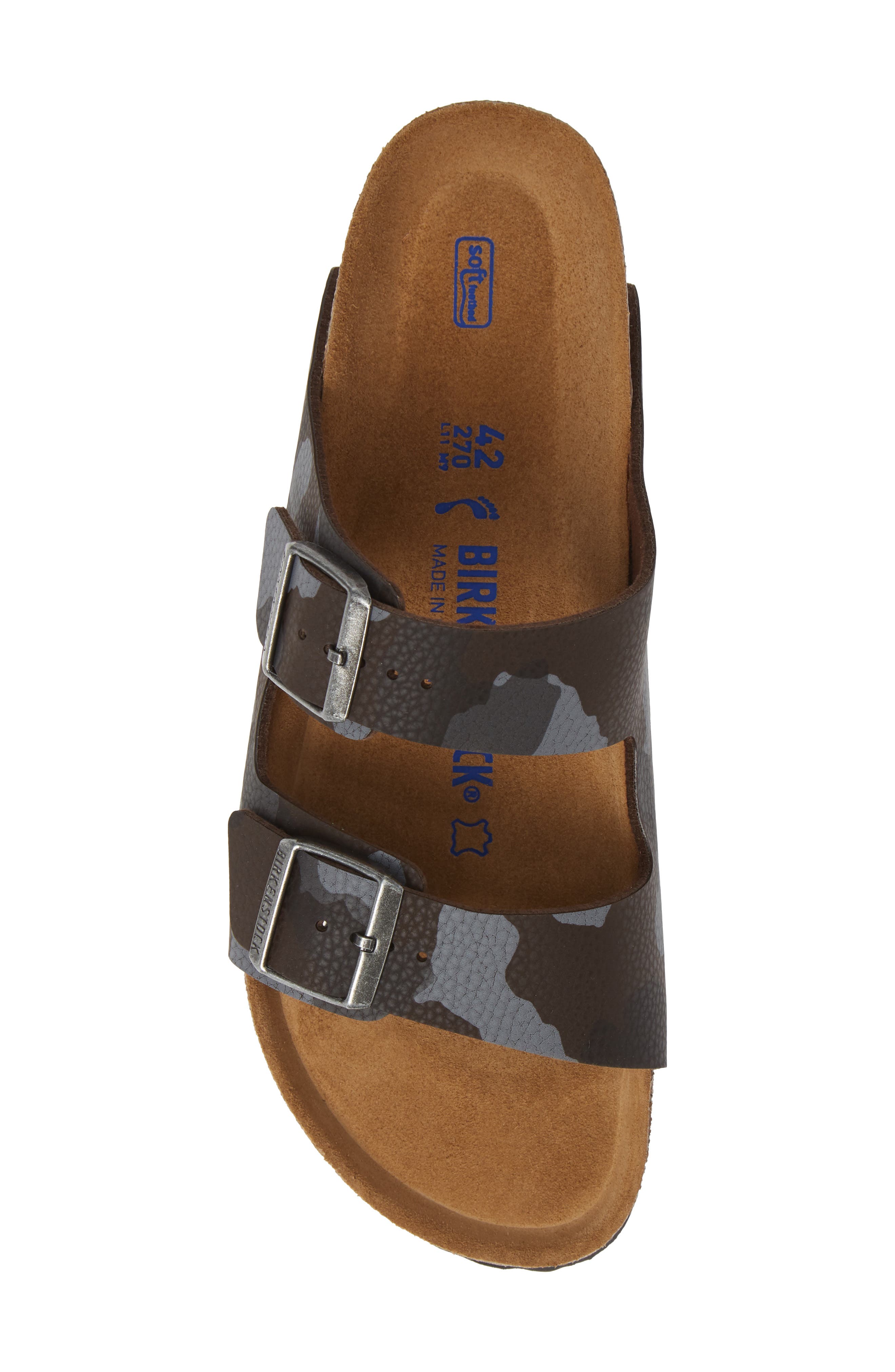 Birkenstock Arizona Soft Slide Sandal, Alternate, color, 