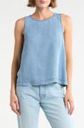 Splendid Chambray Tank
