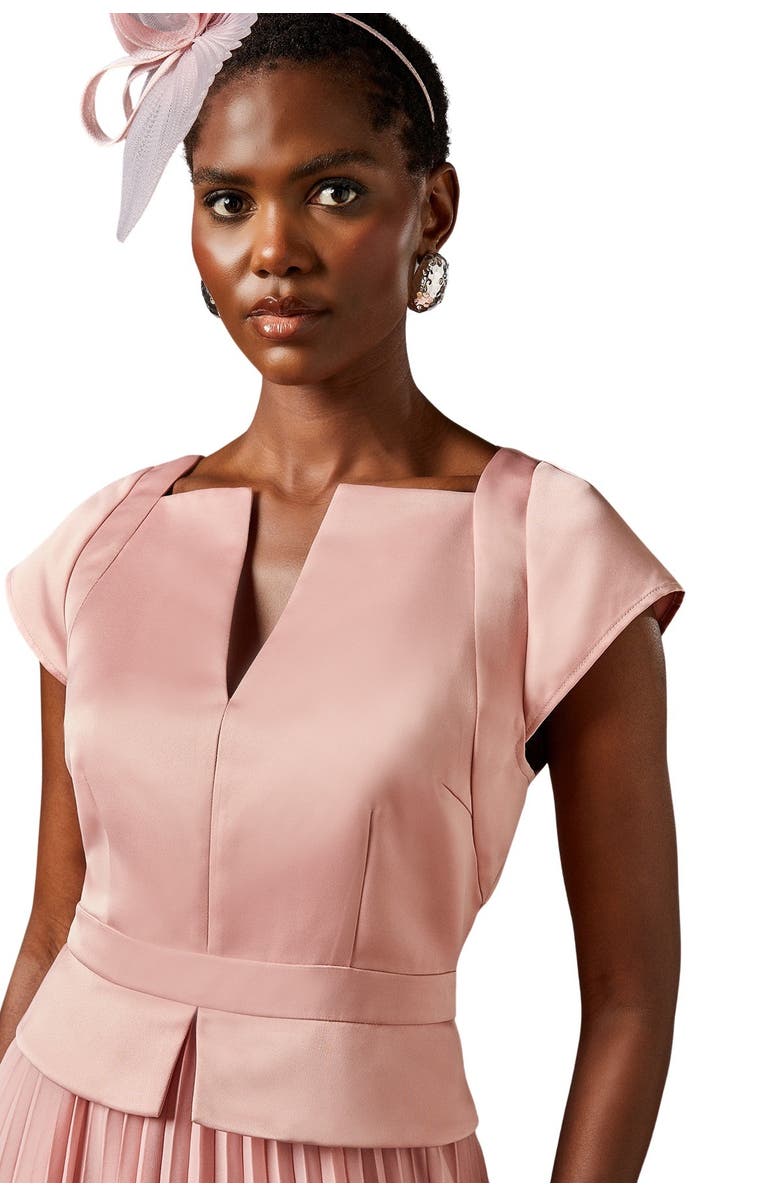 Coast Midi Wedding Guest Dress, Alternate, color, Blush