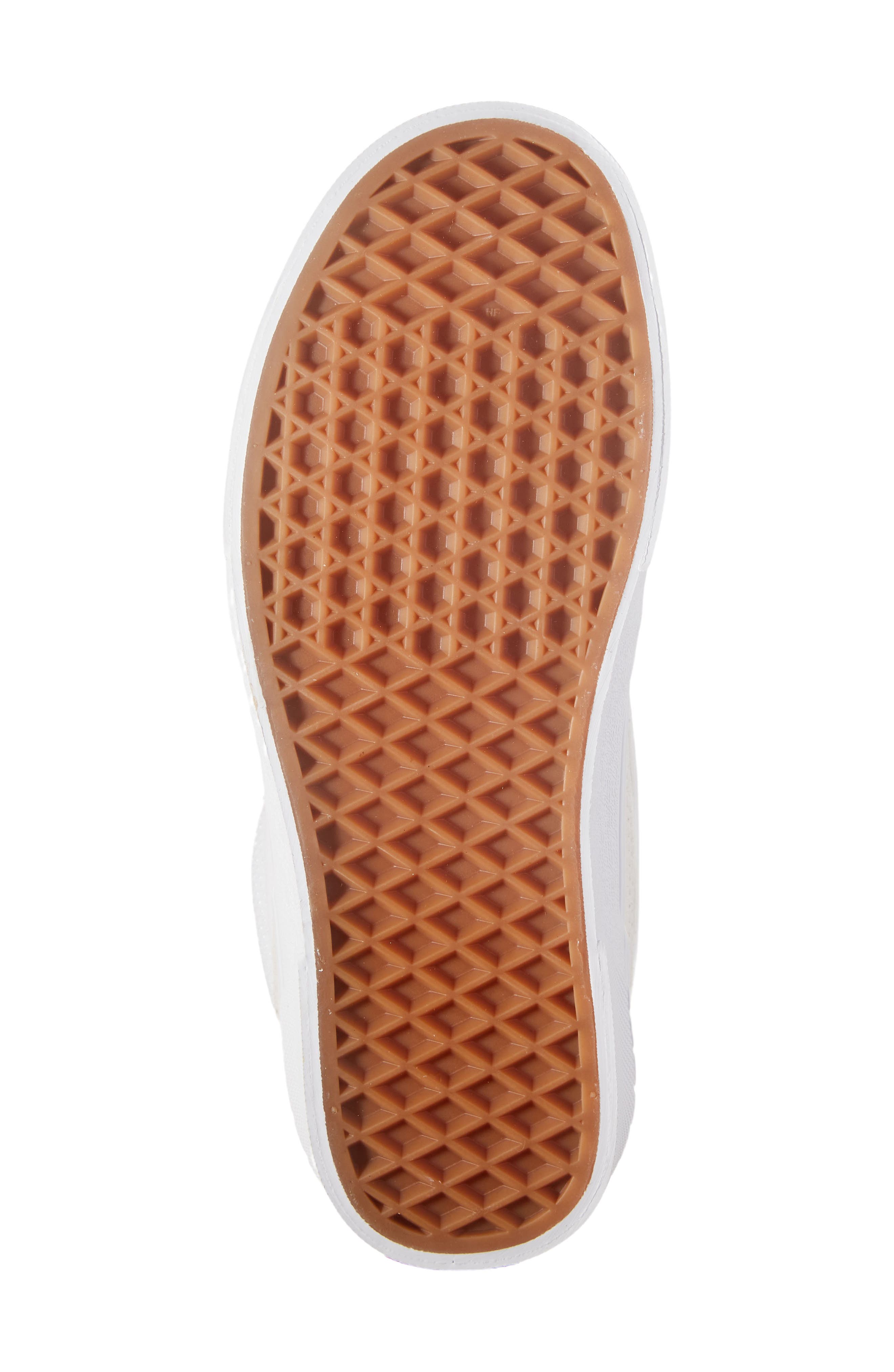 Vans Caldrone Skate Shoe, Alternate, color, Suede/ Mesh White