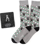 Cufflinks, Inc. The Mandalorian Child Crew Socks & Lapel Pin Gift Set