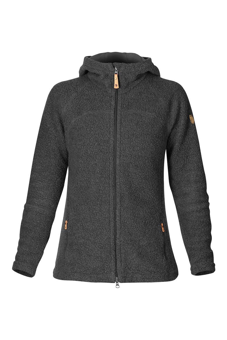 Kaitum Hooded Fleece Jacket, Main, color, DARK GREY