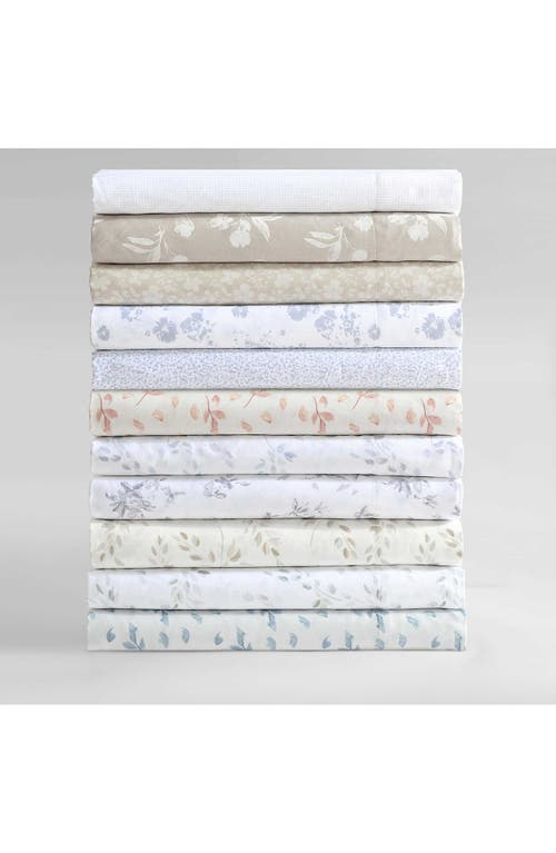 Calvin Klein Airy Botanical 300 Thread Count Sateen Sheet Set In Beige