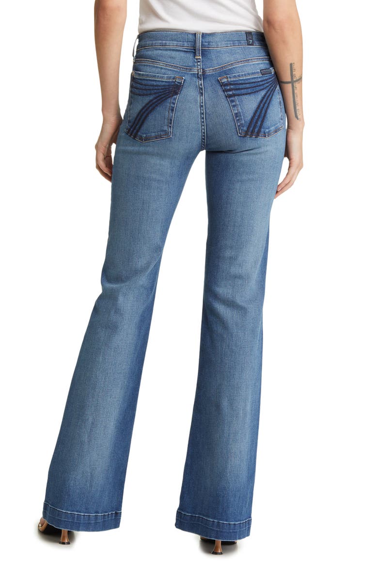 Dojo Tailorless Wide Leg Trouser Jeans, Alternate, color, DISAUTLGHT