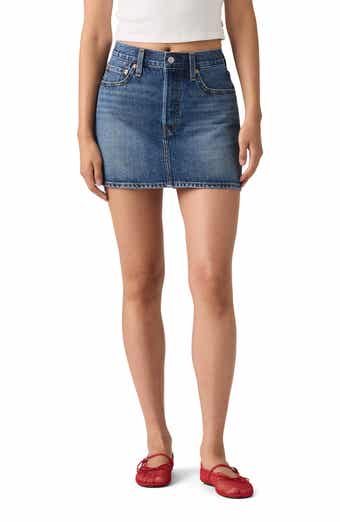 Icon Denim Miniskirt