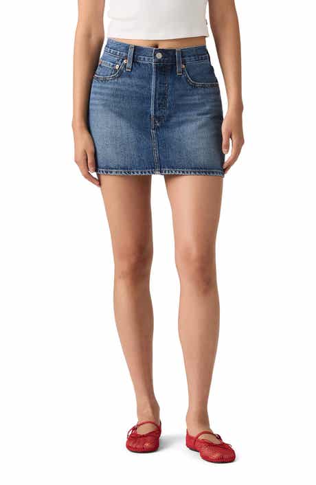 Icon Denim Miniskirt
