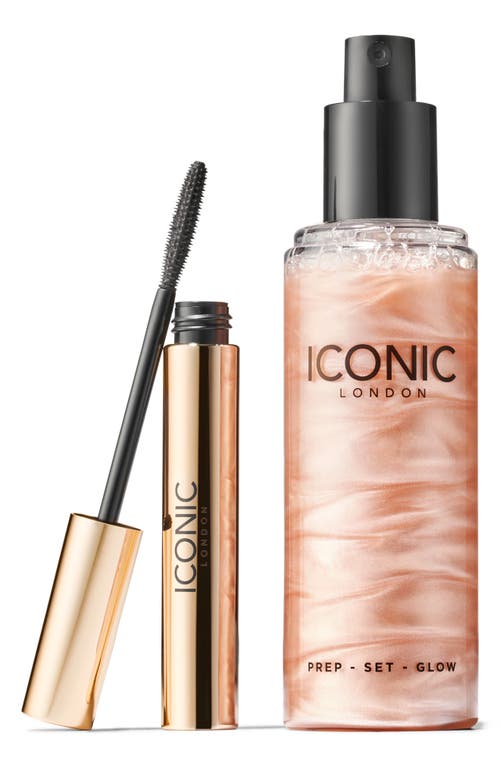 ICONIC LONDON Name a Better Duo Prep-Set-Glow & Mascara Set $57 Value in None 