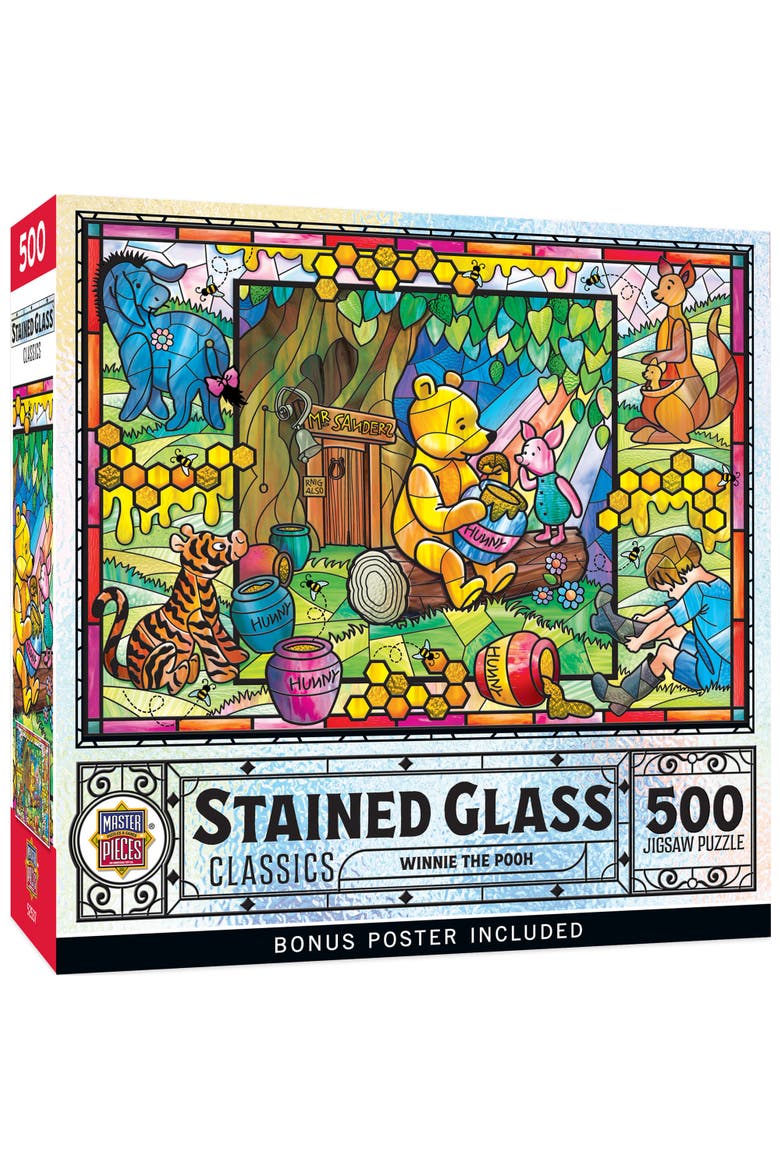 Winnie the Pooh 500 Piece Jigsaw Puzzle, Main, color, Multicolor