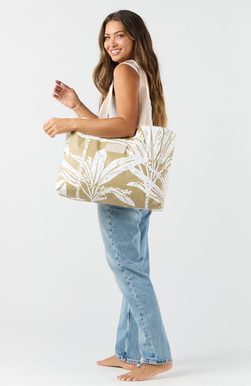 Aloha Collection Ti Leaf Holo Holo Reversible Water Resistant Tyvek® Tote In Multi
