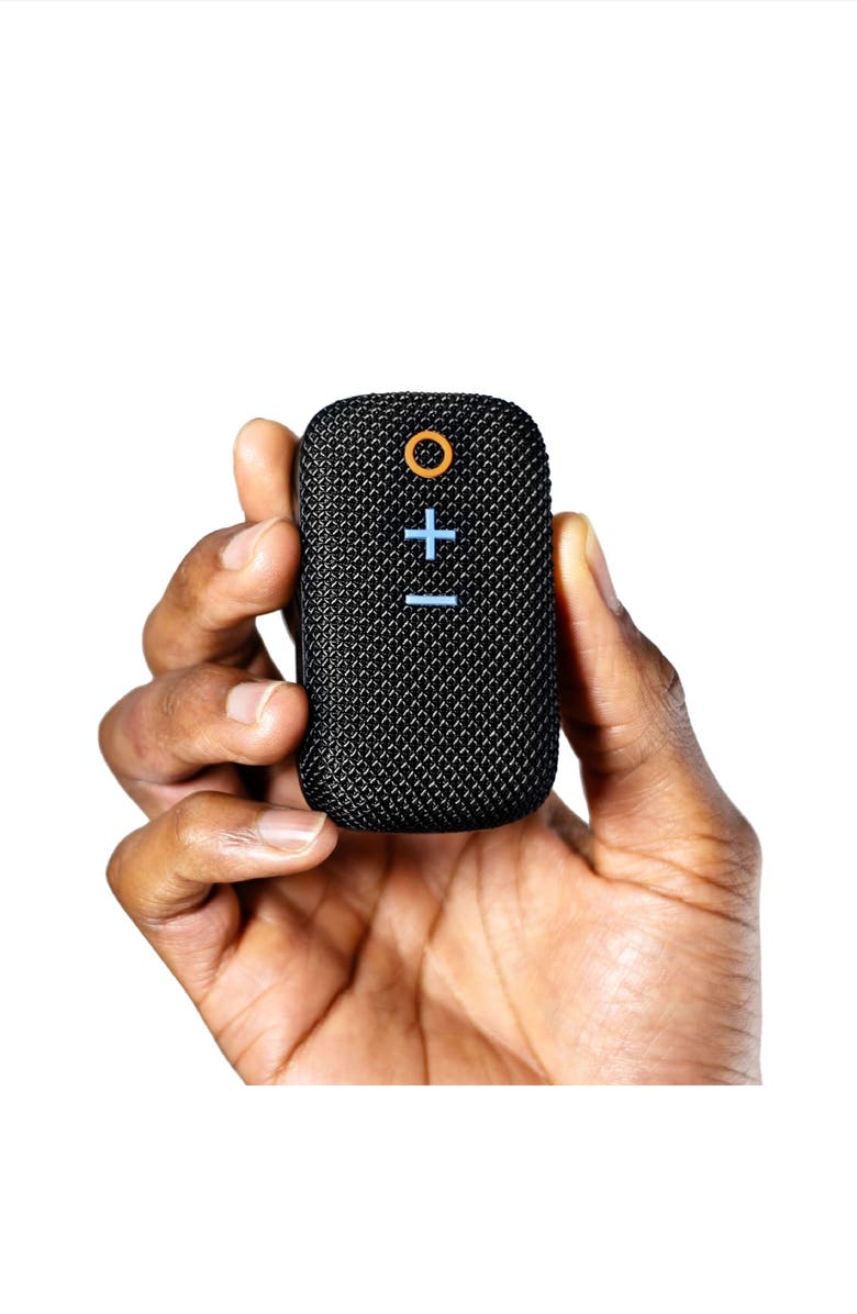 MEE audio goSPKR Wearable Clip-On Wireless Speaker & Speakerphone, Alternate, color, Black