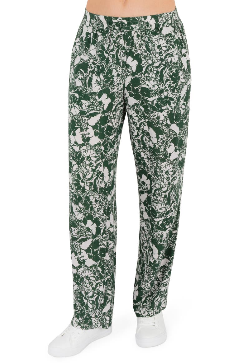 Waiting Room Print Pants, Main, color, EDEN