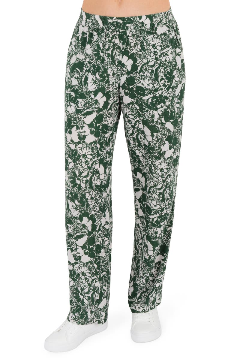 Hurley Waiting Room Print Pants, Main, color, Eden