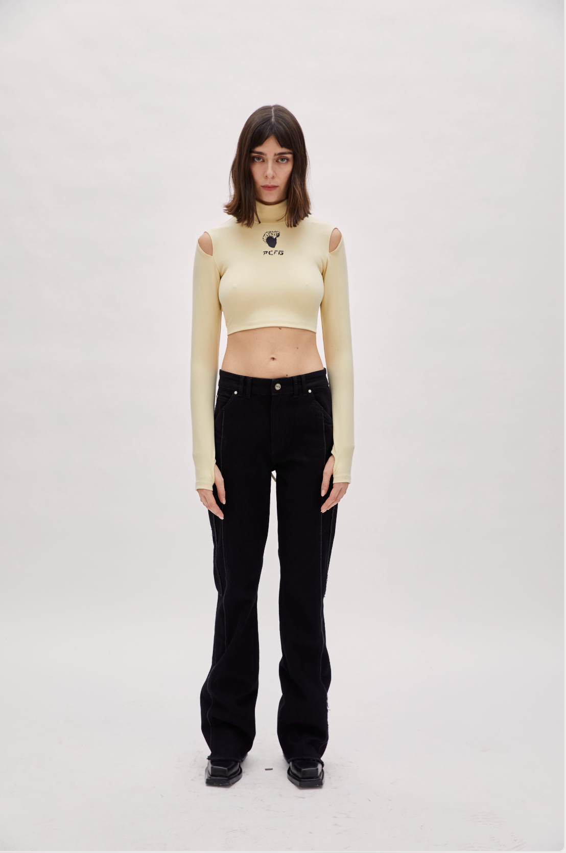 Flare Denim Pant - image 2