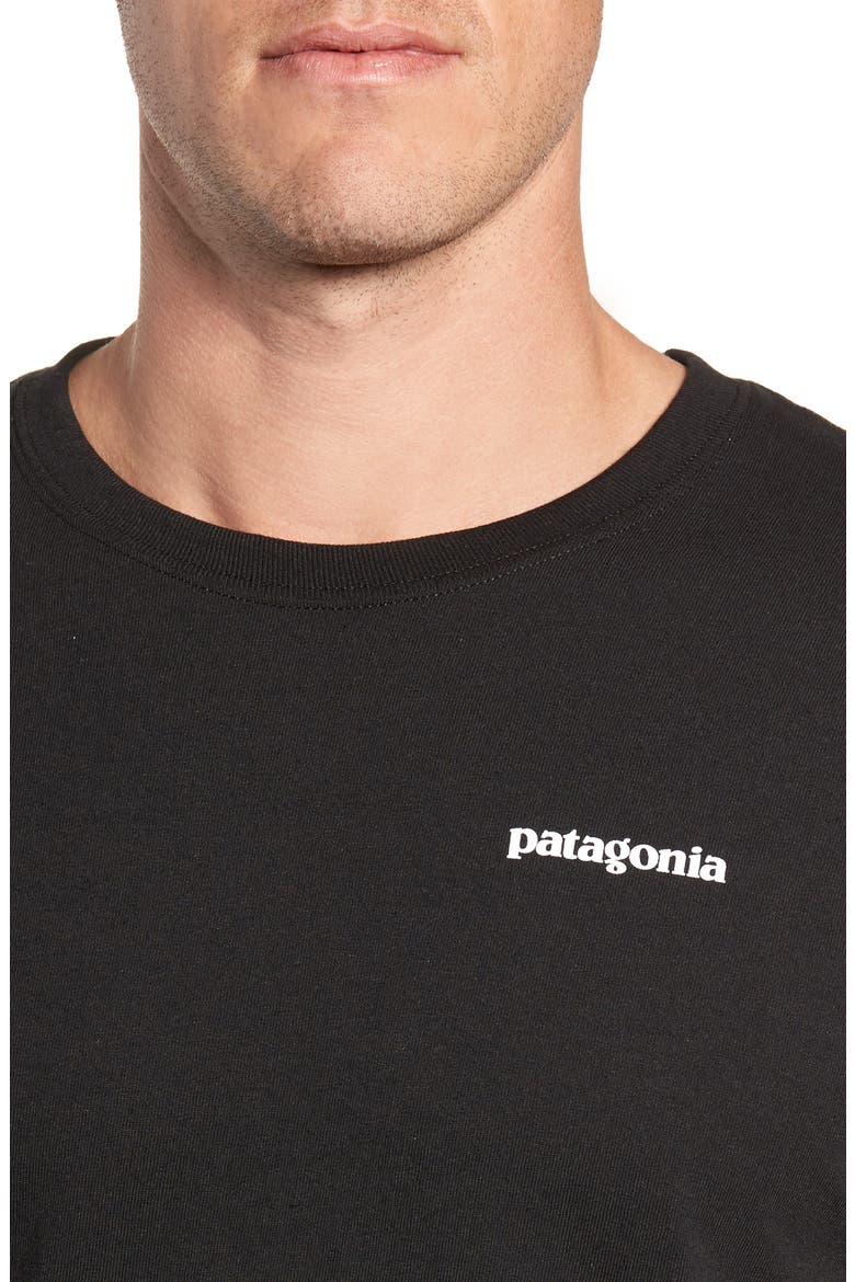Long Sleeve Logo T-Shirt, Alternate, color, BLACK