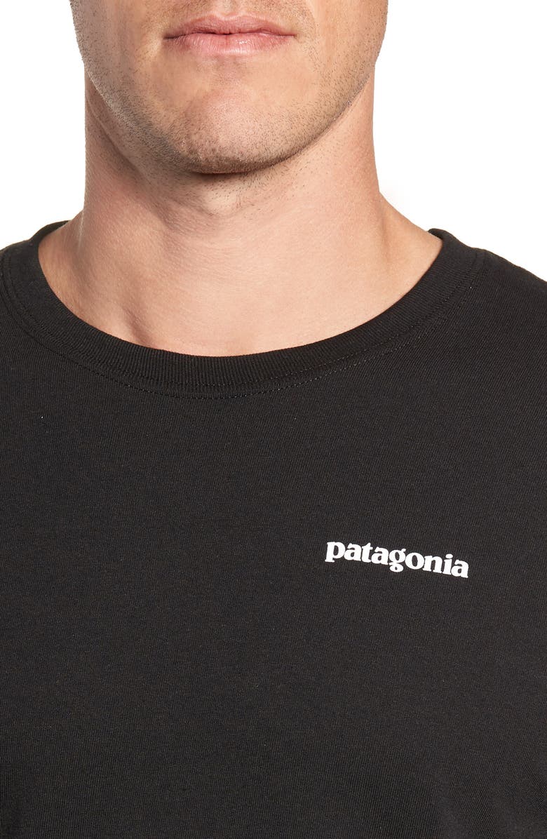 Patagonia Long Sleeve Logo T-Shirt, Alternate, color,