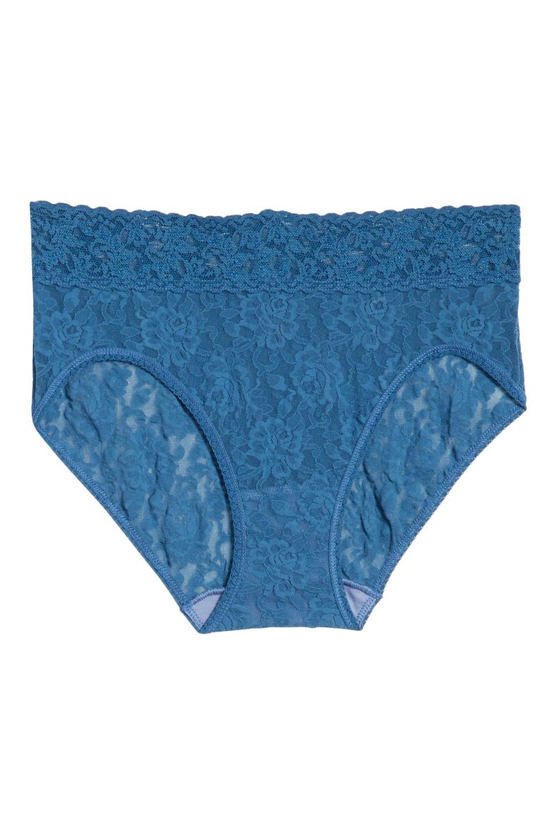 Signature Lace French Briefs, Alternate, color, STORM CLOUD BLUE