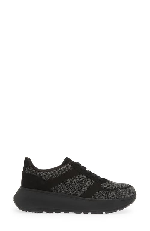 Fitflop F-mode Platform Sneaker In Black
