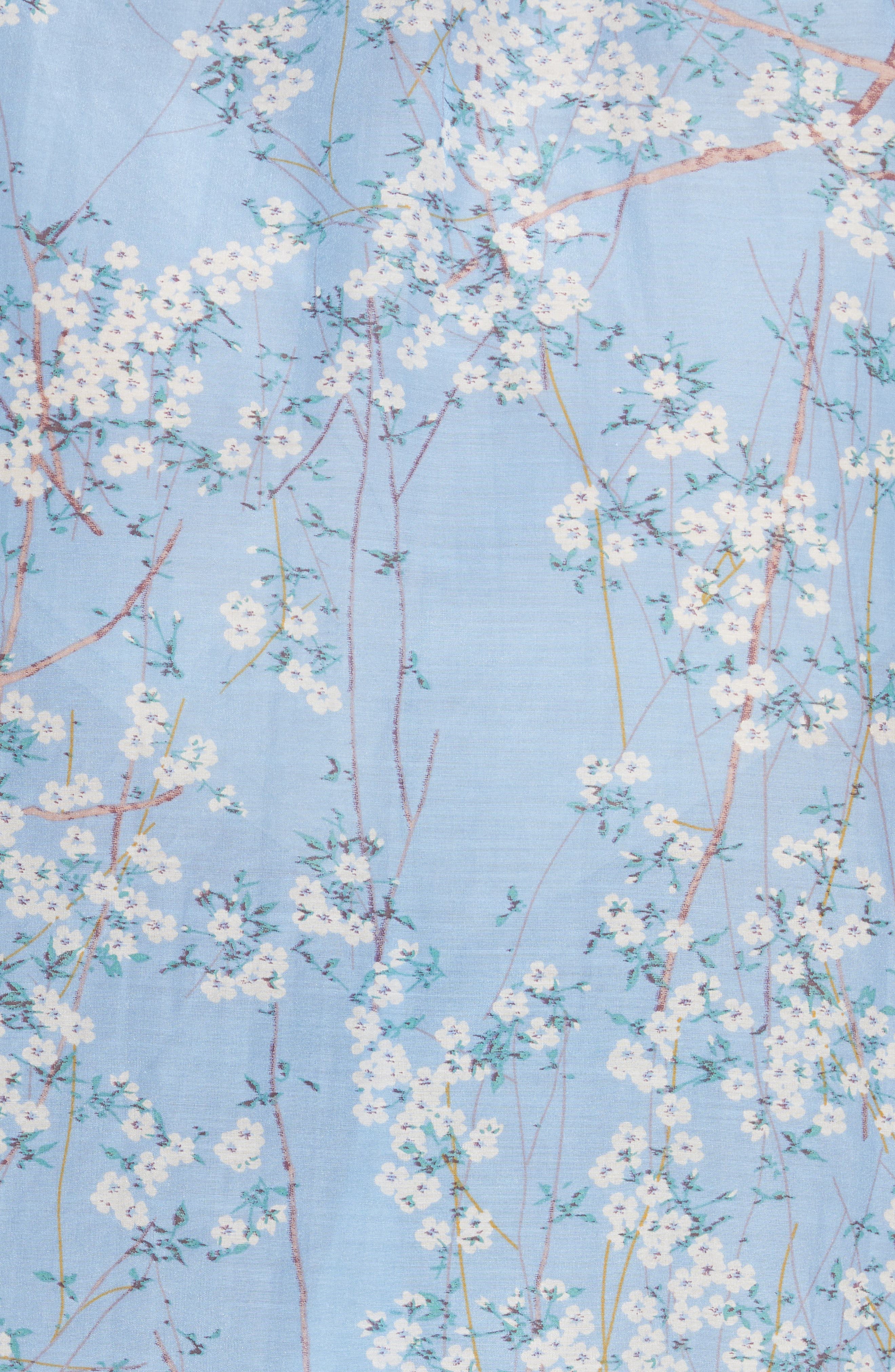 Papinelle Cherry Blossom Cotton & Silk Robe (Women) | Nordstrom