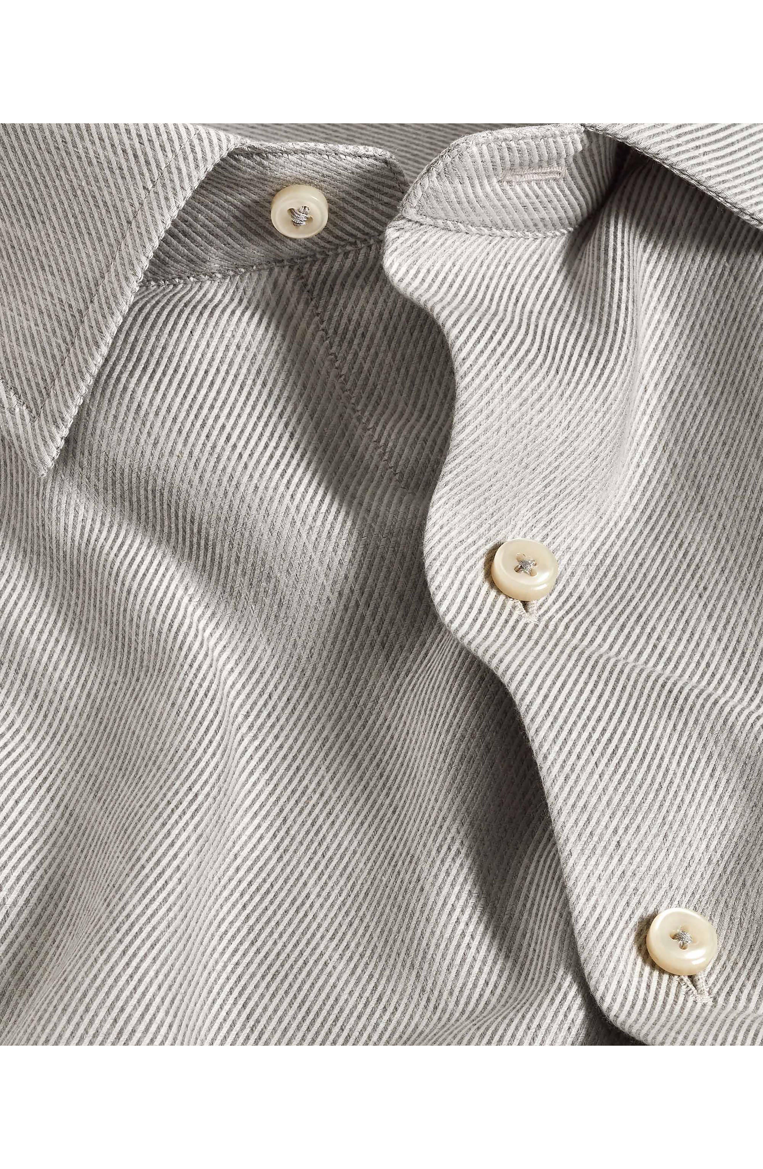 Cotton & Cashmere Solid Sport Shirt - image 2