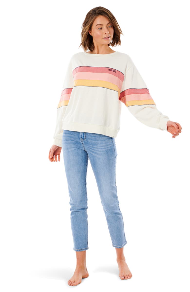 Rip Curl Golden State Crewneck Sweatshirt, Alternate, color, 