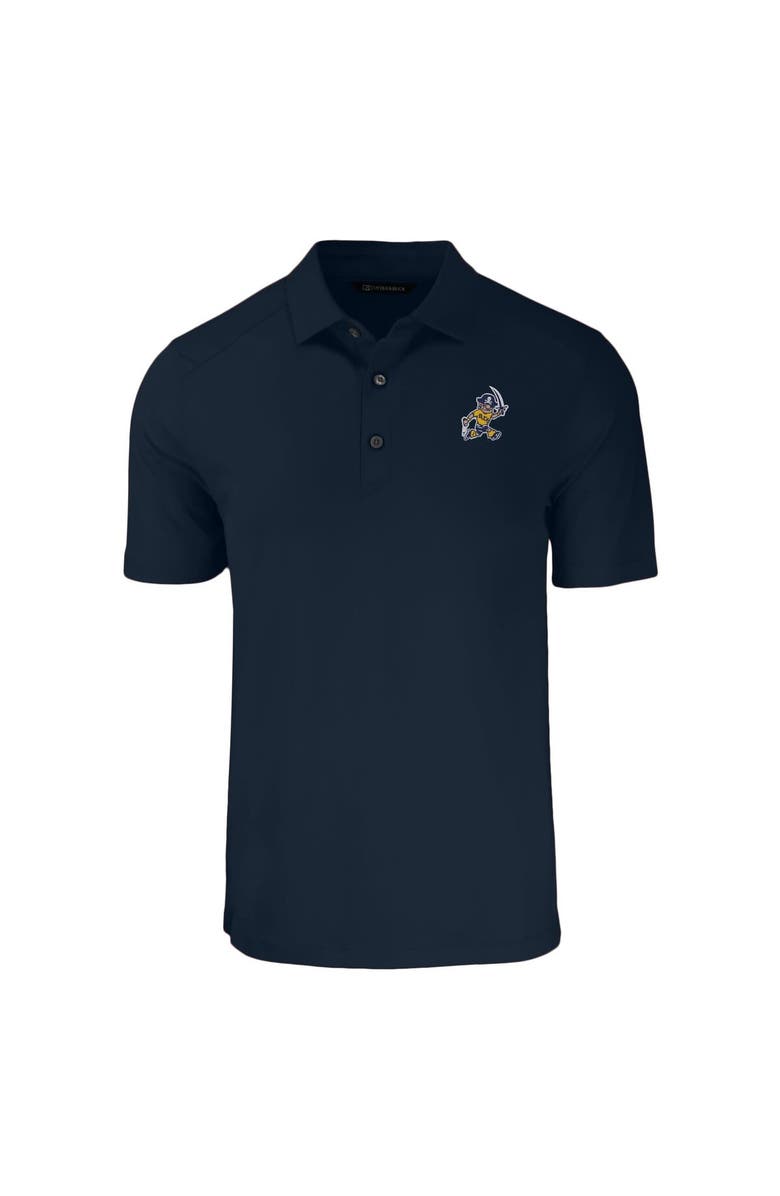 Cutter & Buck Men's Cutter & Buck Navy ETSU Buccaneers Big & Tall Forge Eco Stretch Recycled Polo, Alternate, color, 