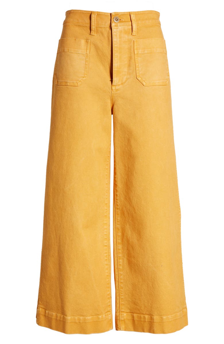 Madewell Emmett Crop Wide Leg Pants, Alternate, color,