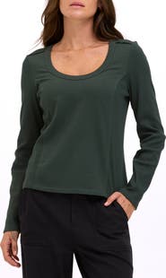 Threads 4 Thought Karlene Organic Cotton Long Sleeve T-Shirt