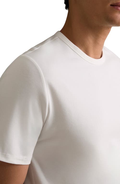 Reiss Joe Stretch Cotton T-shirt In White
