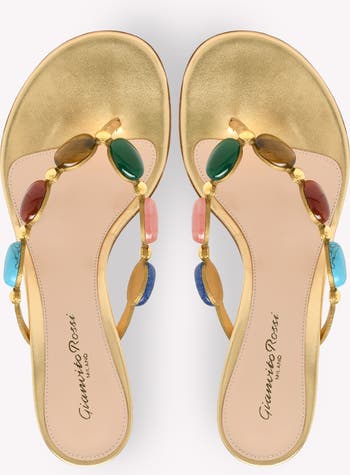 Gianvito Rossi Shanti Thong 70 Sandals | Nordstrom