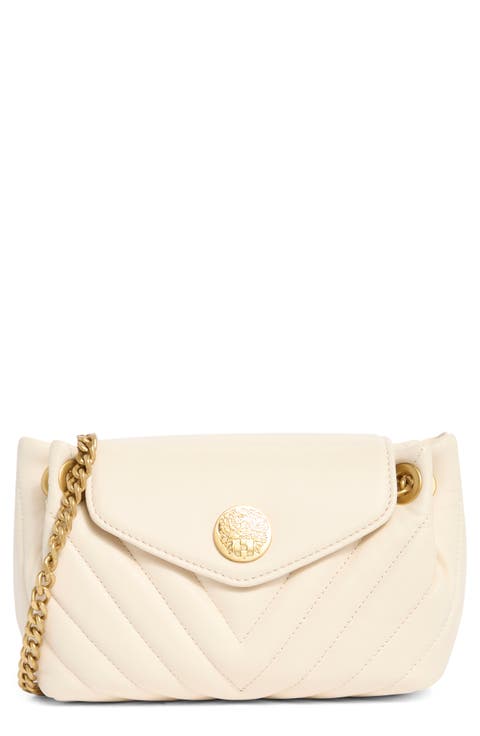 Small Theon Leather Crossbody Bag