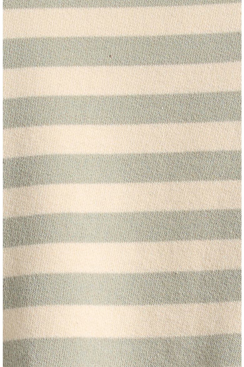 Kids' Stripe Organic Cotton Sweatshirt, Alternate, color, SAGE STRIPE