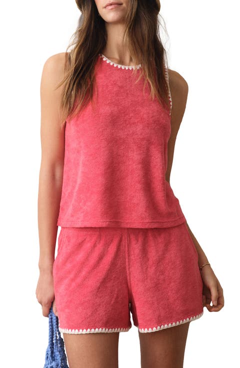 Flip Terry Cloth Tank