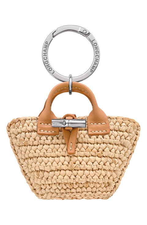 Raffia Handbag Charm