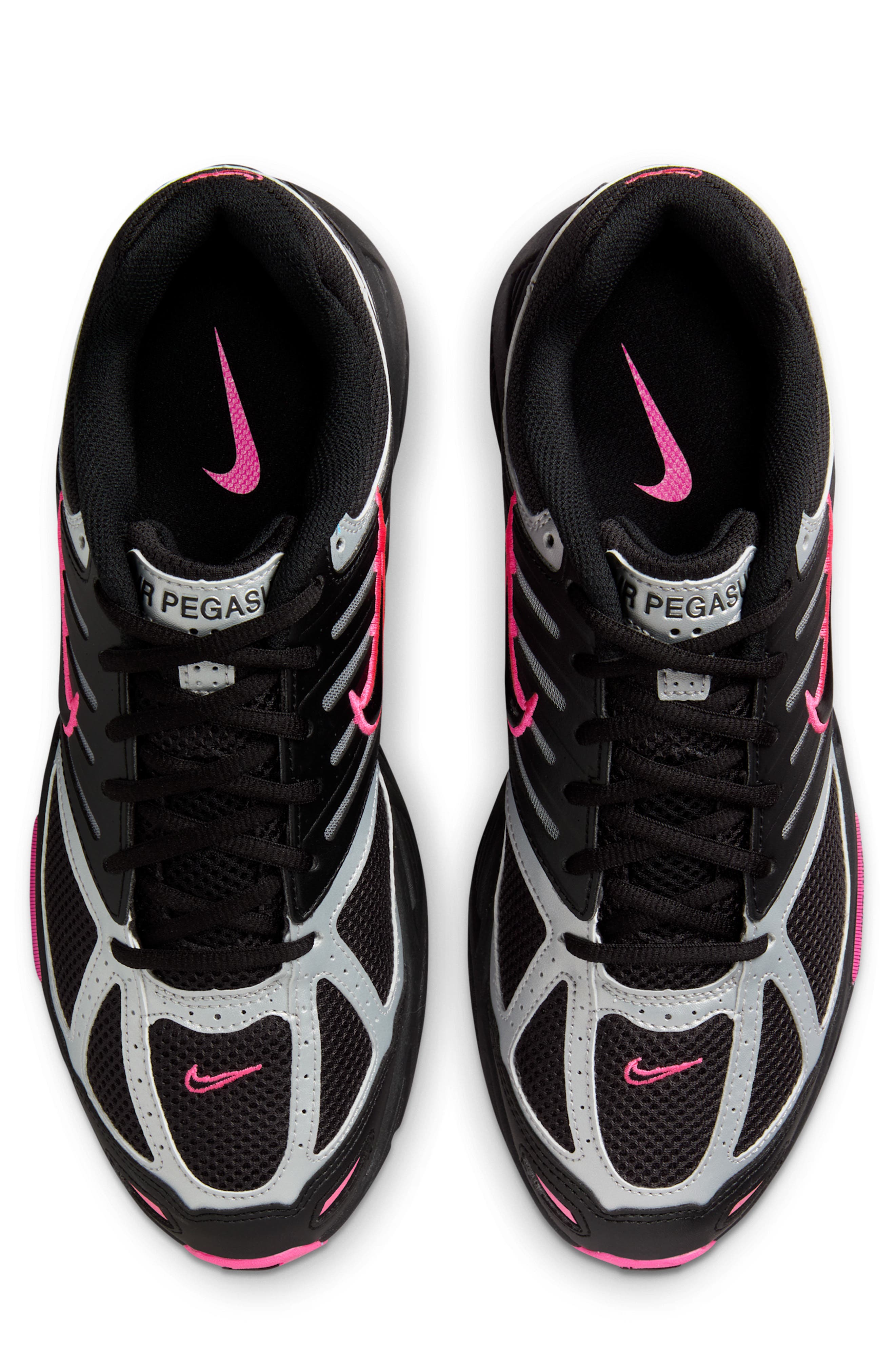 Air Pegasus 2005 Sneaker, Alternate, color, BLACK/ PINK BLAST/ PLATINUM