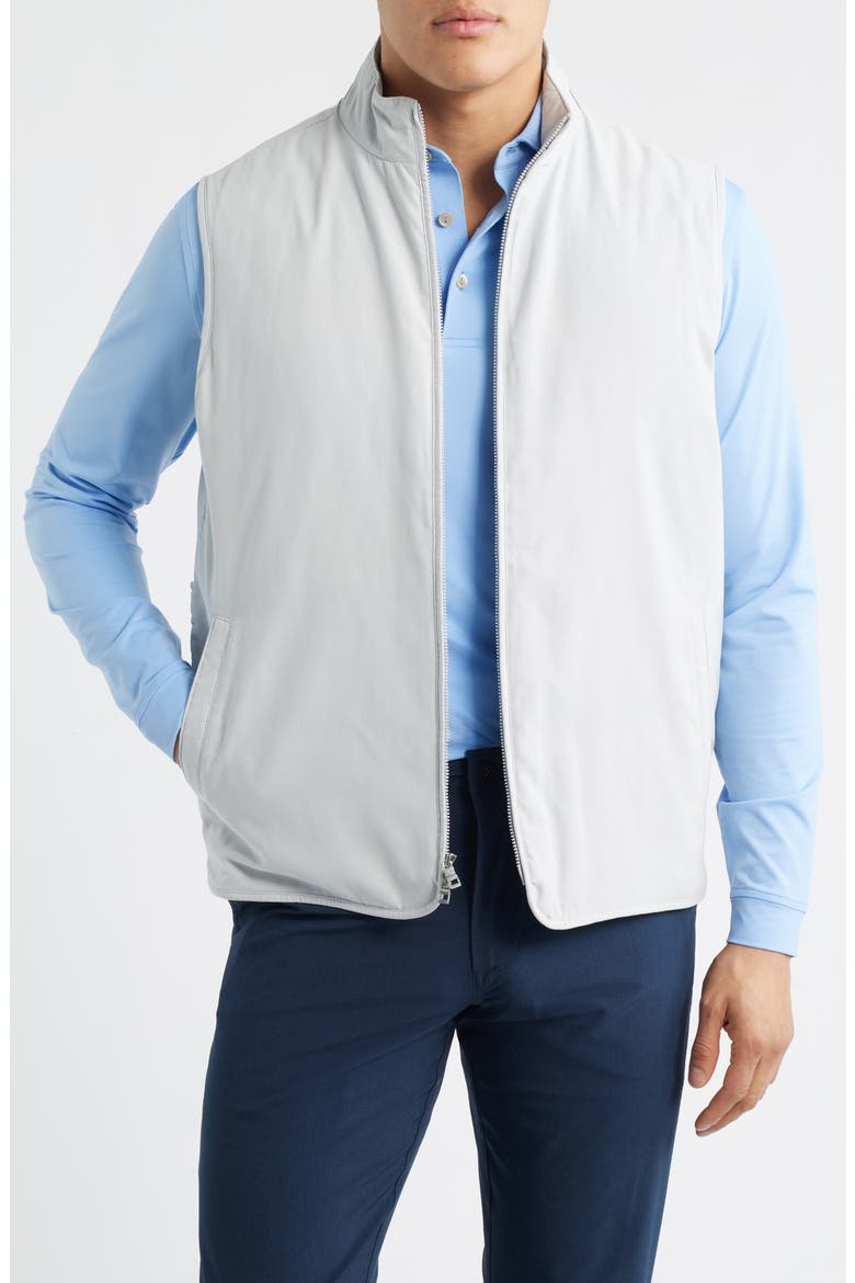 Bleecker Zip Vest, Main, color, BRITISH GREY