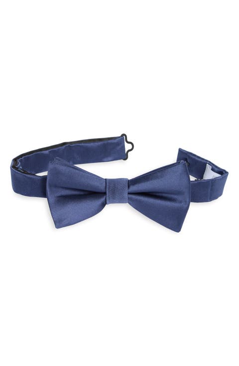 Satin Solid Bow Tie