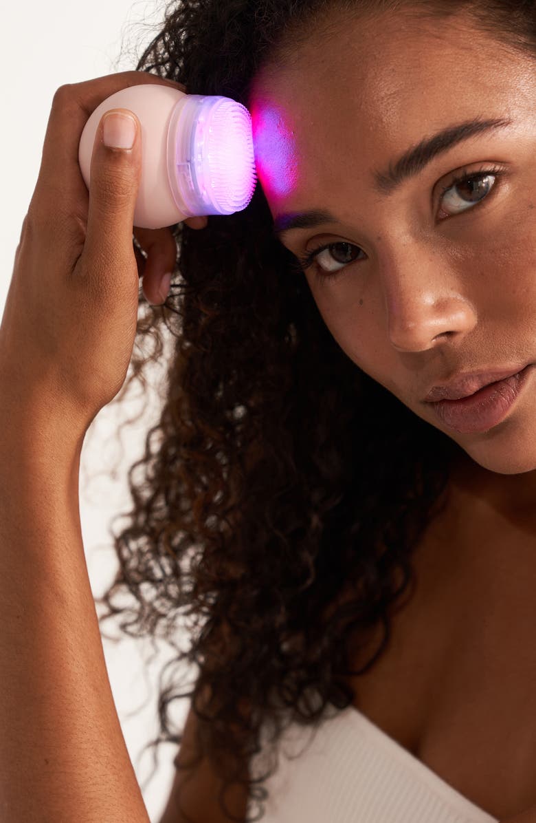 VANITY PLANET Leda Blue Acne Fighting LED Sonic Facial Brush, Alternate, color,