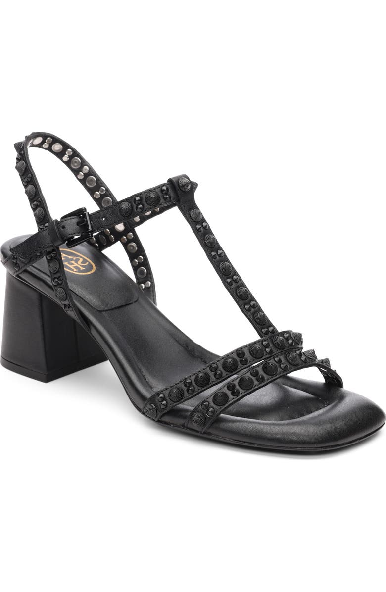 Ash Janice Studded Block Heel Sandal, Main, color,