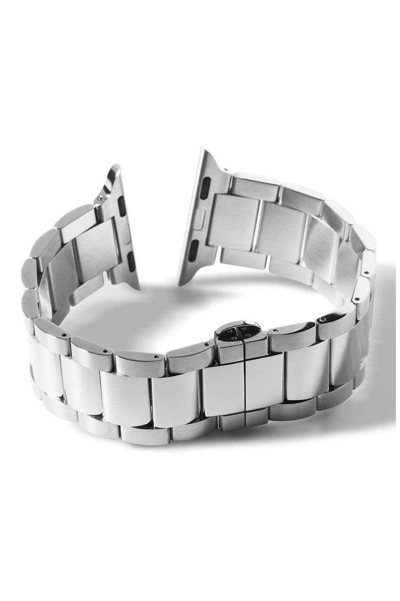 Stainless Steel 20mm Apple Watch® Bracelet Watchband, Alternate, color, BRASS