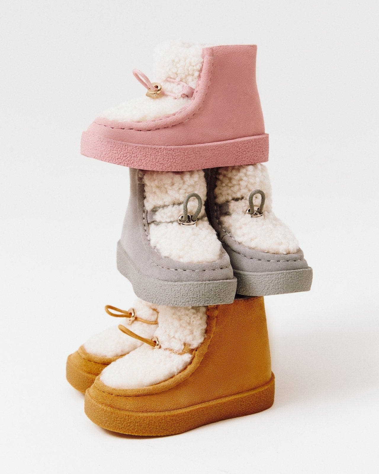 Aspen Shearling Boots, Alternate, color, Camel
