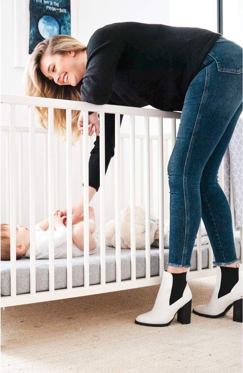 Comfy Cubs Crib Sheets, Alternate, color, Grey- Pack Of 2