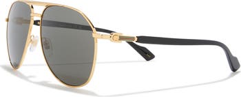 59mm Aviator Sunglasses