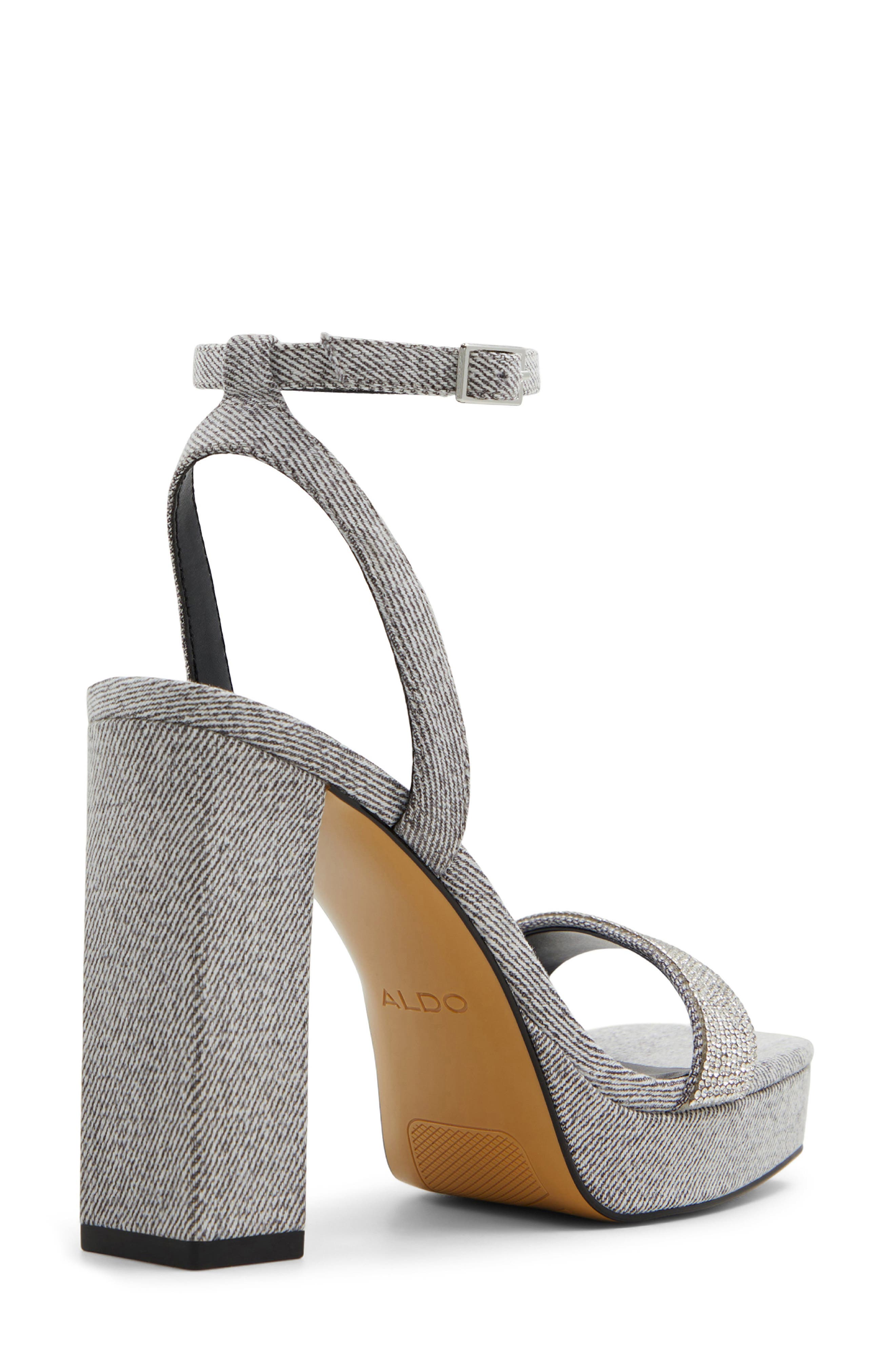 ALDO Diedra Ankle Strap Platform Sandal, Alternate, color, 