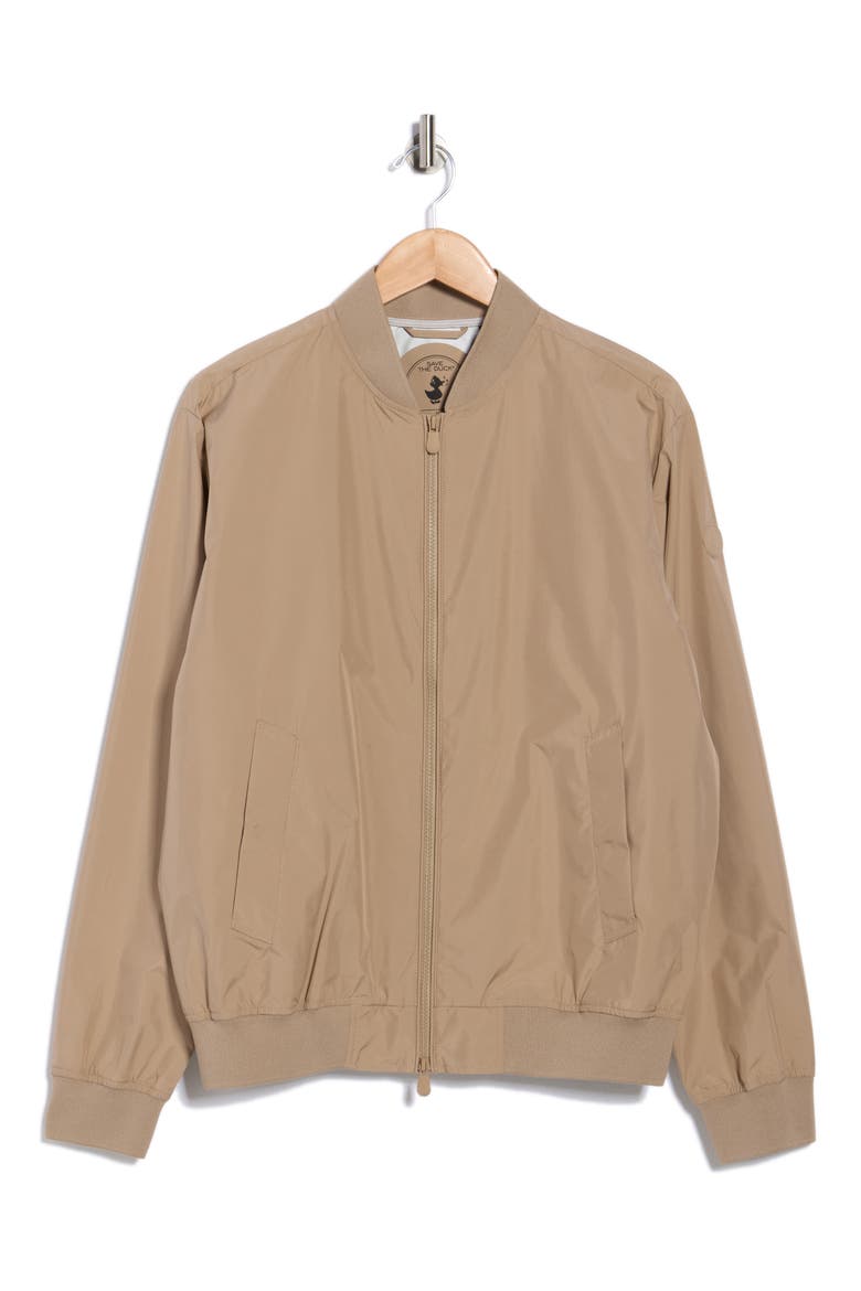 Lorenzo Water Resistant Bomber Jacket, Alternate, color, DUNE BEIGE