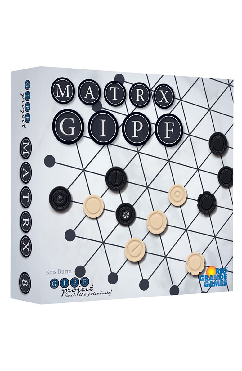 Rio Grande Games Matrx Gipf Piece Moving Strategy Board Game, Ages 14+, Main, color, 