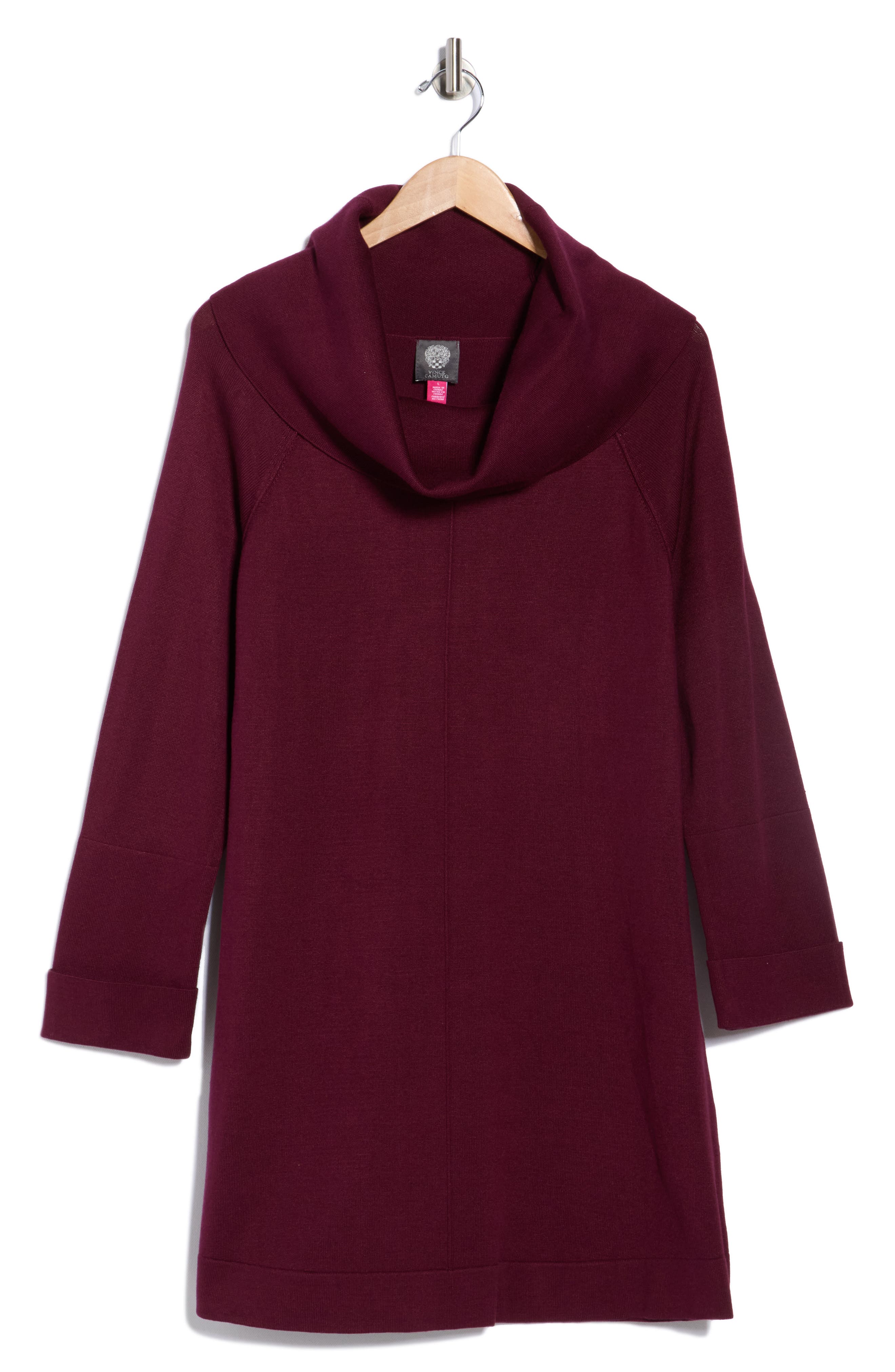 Vince Camuto Cowl Neck Sweater Dress