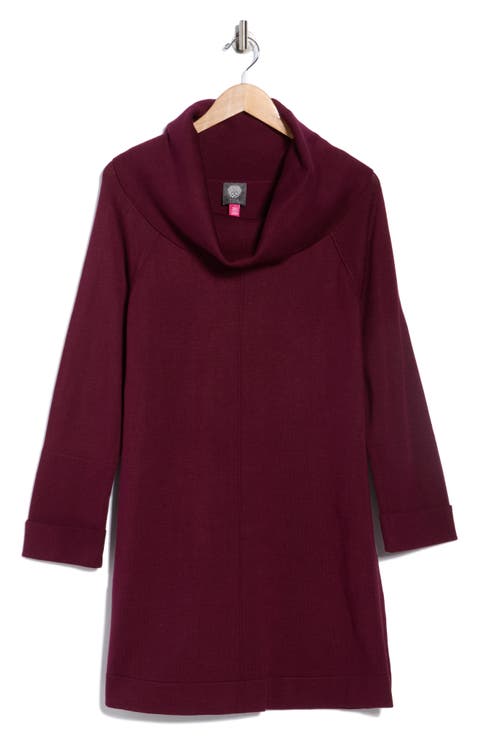 Bouclé Knit Sweater Dress