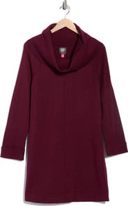 Vince Camuto Cowl Neck Sweater Dress